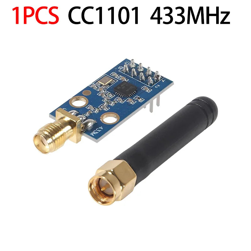 XZG CC1101 Wireless Module With SMA Antenna Wireless Transceiver Module For Arduino 433MHZ 1-10PCS