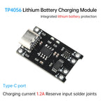 2 In 1 TP4056 Li-ion Battery Charging Module DC 4-8V 1.2A Battery Charging Board Module Type C Charging Protection