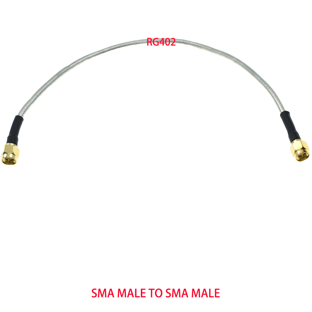 RG316 RG58 RG174 RG142 RG400 RG402 SMA Male To SMA Male Plug Connector RF Coax Coaxial Cable Wire Pigtail Jumper Extension cord