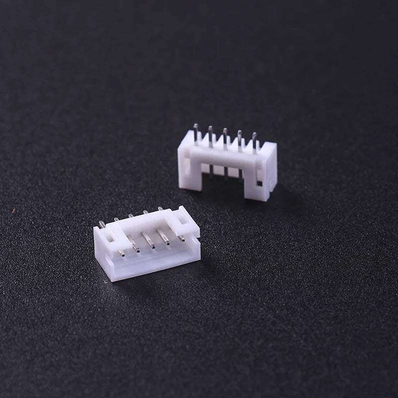 100PCS/50Pcs JST PH2.0mm Male Wire Connector Housing 2mm Pitch 2-10Pin Male Plug with Plastic Shell Pin Header for Electronics