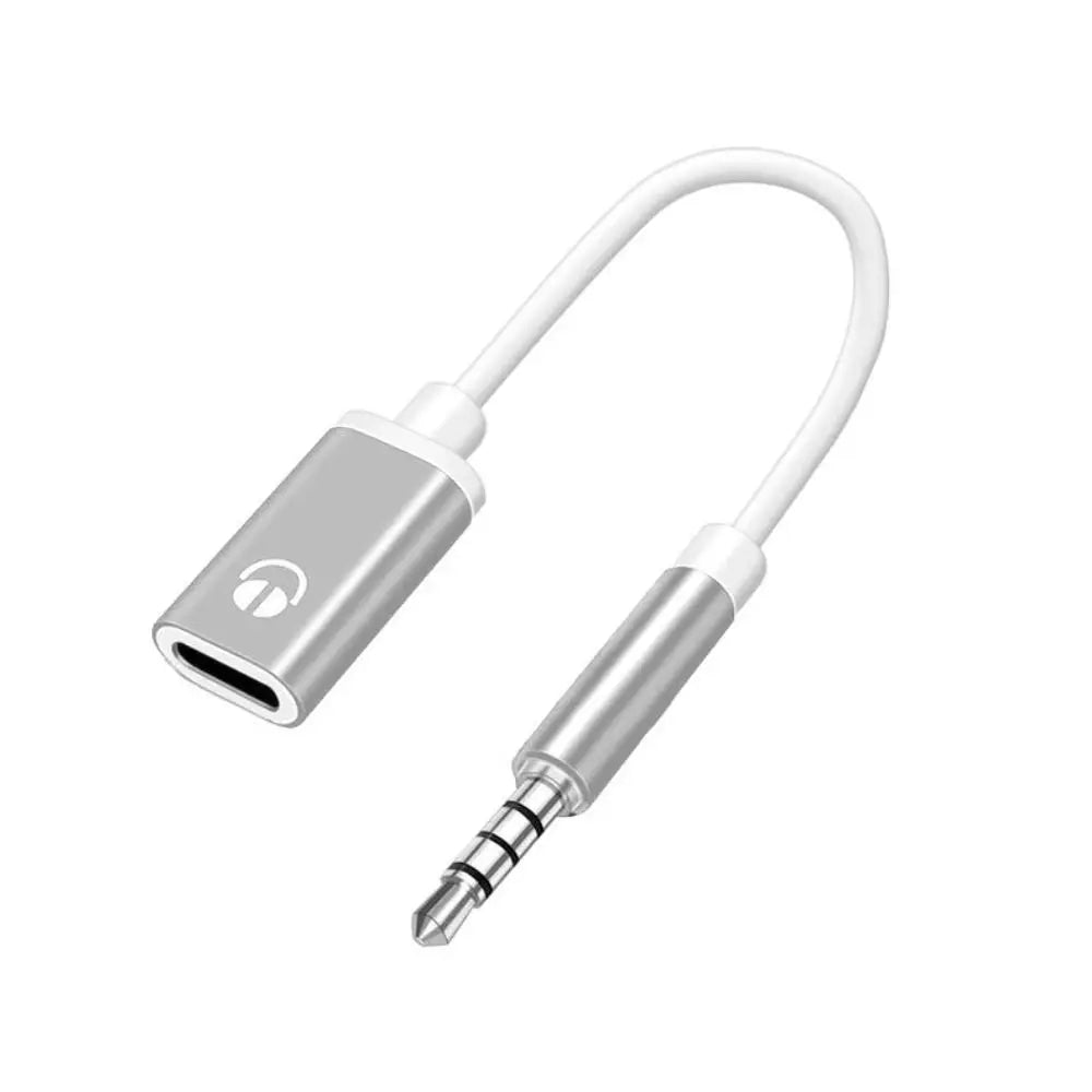 1PC Portable Durable Aux Cable Converter 3.5mm to Type-C Analog Audio Headphone Adapter Cable