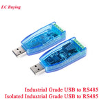 Industrial USB To RS485 Communication Module Bidirectional Half Duplex Serial Line Converter TVS Protection 485 CH340G Isolated