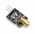 10pcs KY-008 Laser Transmitter +Laser Receiver Sensor Module Non-modulator Tube Laser Sensor Module For Arduino AVR