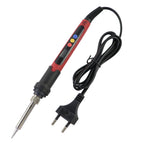 60W 80W Electric Soldering Iron LCD Digital Display Adjustable Temperature Welding Repair Tools 220V / 110V Solder Wire Tips