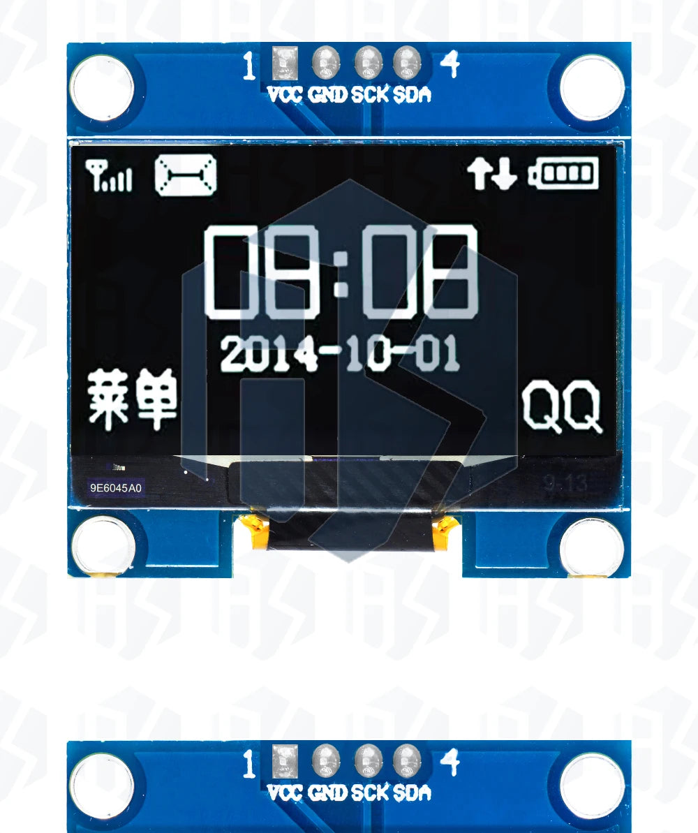 1.3 inch oled IIC Serial White OLED Display Module 128X64 I2C SSD1306 12864 LCD Screen Board VDD GND SCK SDA for Arduino