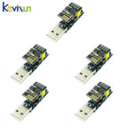 5/1PCS CH340C USB ESP8266 ESP-01 ESP01S Prog WIFI Downloader Module Developent Board for Arduino Programmer Adapter