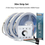 Running Water Flowing LED Strip Light WS2811 SMD2835 Flexible Linear Lamp Set DC24 Horse Race Pixel Addressable