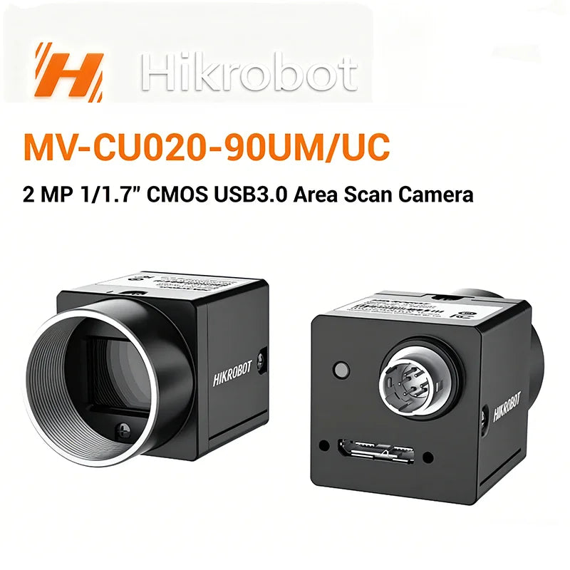 Hikrobot MV-CU020-90UM/UC Industrial Camera, 2MP 1/1.7" Global Shutter CMOS, USB3.0 Interface