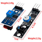 1 Channel TCRT5000 IR Photoelectric Switch Barrier Line Track Module Infrared Obstacle Avoidance Sensor For Arduino DIY