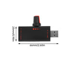 5W DC5V2A Fan Speed Controller Induction Speed Controller with Switch USB Protection Type-C USB Laptop Cell Phone Cooling