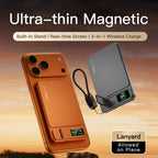 CCC Alloy Original Power Bank For MagSafe Magnetic Wireless 20W Fast Charger Portable External Battery For iPhone 17 16 IWatch10