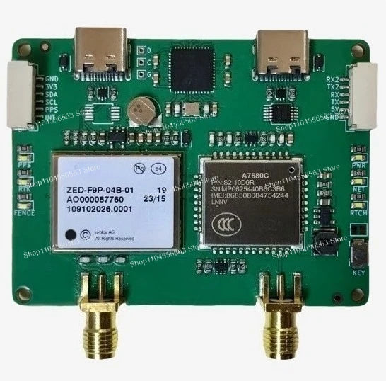 ZED-F9P/F9K/F9T/X20P RTK GNSS Module with BeiDou, Bluetooth 4G & NTRIP Board for High Precision Positioning