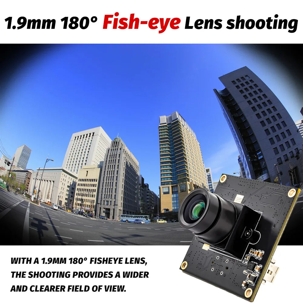 USB3.0 Global Shutter Camera Module 2.3MP 120FPS High Frame Rate Webcam With No Distortion M12 Lens Plug And Play For Video Live