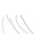 50pcs 0805 FLASHING LED SMD Lamp Wired Micro Litz Led Pre-Soldered Chip Wired 3V Railway Model Toy Light DIY Leads Wires 30cm