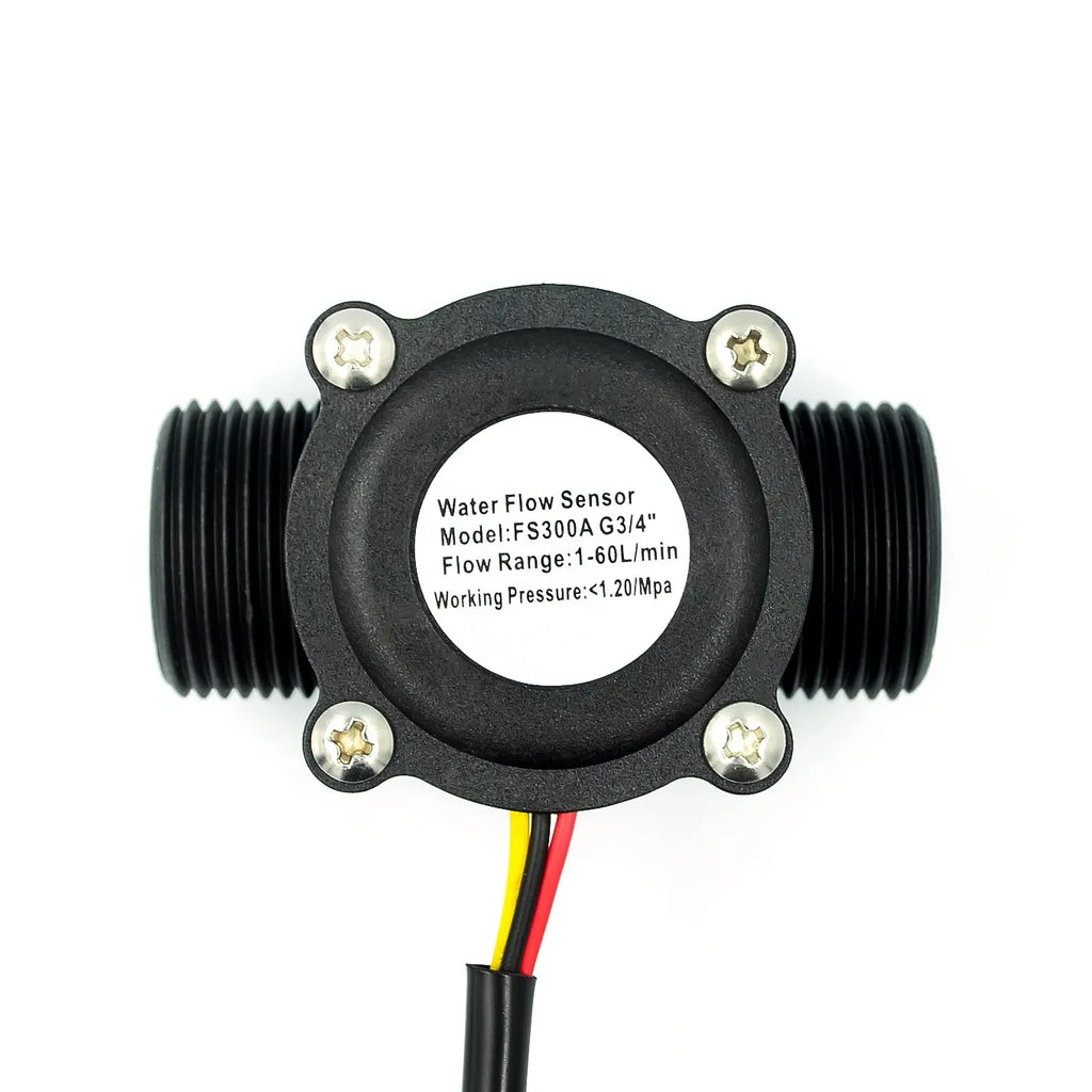 1-60L/Min DC 5-24V Hall Effect Water Flow Sensor Counter Meter FS300A