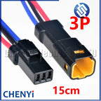 2 3 4 6 8 Pin JWPF-VSLE-S JWPF-VSLE-D Auto Waterproof Electronic Connector Wire Harness Butt Plug JST-02T 02R Black or white