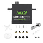 PTK servo Metal gear 20Kg 30Kg 35Kg 40Kg High speed servo Digital servo fixed wing servo 1/8 1/10 RC car programmable servo