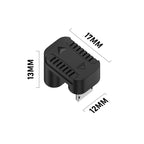 Micro USB Adapter 90 Degree Right Angle Male to Type C Female Connector for Laptop PC USB Chargers Extension Converter