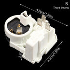 Fridge Compressor PTC Relay And Overload Protector Start Relay Connected Overload Protection Relay For Shrinking Starter