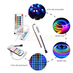 WS2813 WS2815 Pixels LED Strip Controller DC 5V 12V 24V Addressable Dual Signal 4Pin Mini Dimmer 21-Key RF/Bluetooth Controls