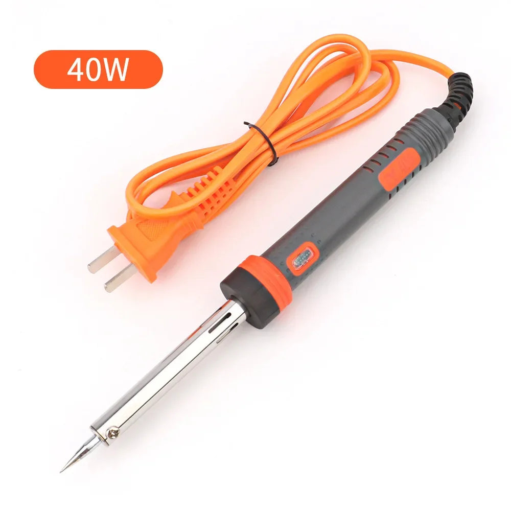 Electric Solder Iron High Power 30W40W60W80W100W150W Externa LHeated Thermostatic Electric Welding Pen Type With Indicator Light