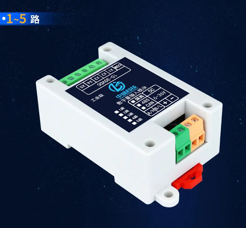 CAN WIFI Digital IO Ethernet Expansion Module Control Board RS485/232 ZS-DI-16 Isolated PNP NPN MODBUS RTU Module