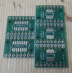 35pcs=7value*5pcs PCB Board Kit SMD Turn To DIP SOP MSOP SSOP TSSOP SOT23 8 10 14 16 20 24 28 SMT To DIP