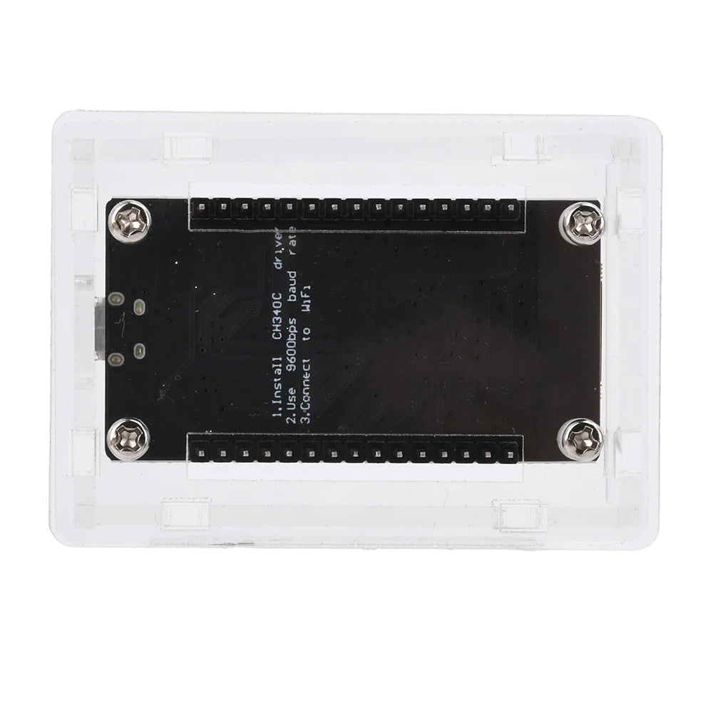 NodeMcu Lua ESP8266 CP2102 CH340G Iot Development Board Transparent Acrylic Protective Shell