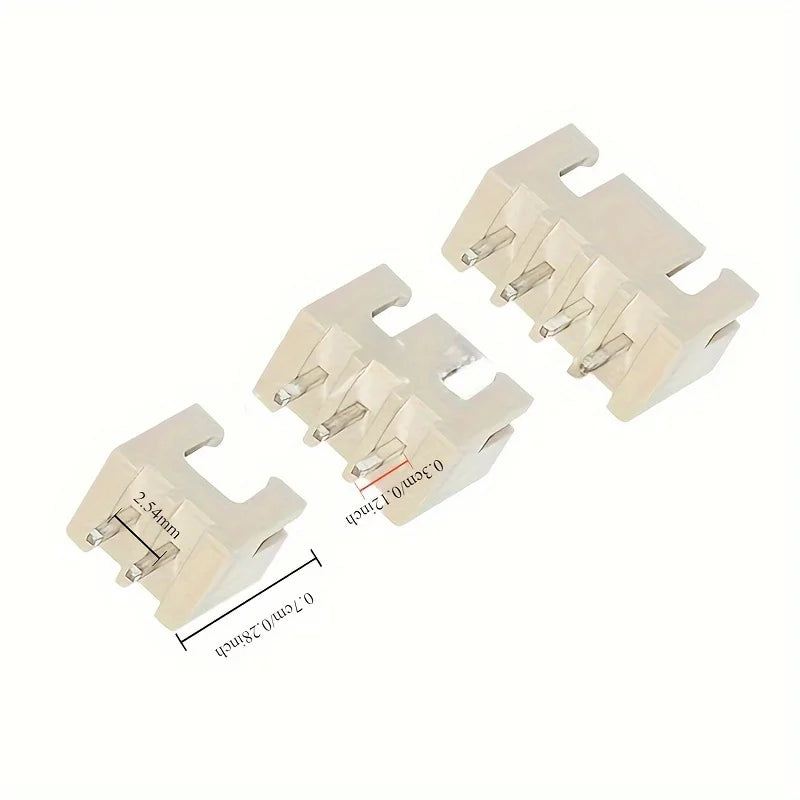 230pcs/box JST connector wire connector adapter kit XH2.54 2p 3p 4p 5p pin 2.54mm spacing terminal kit/housing/pin connector