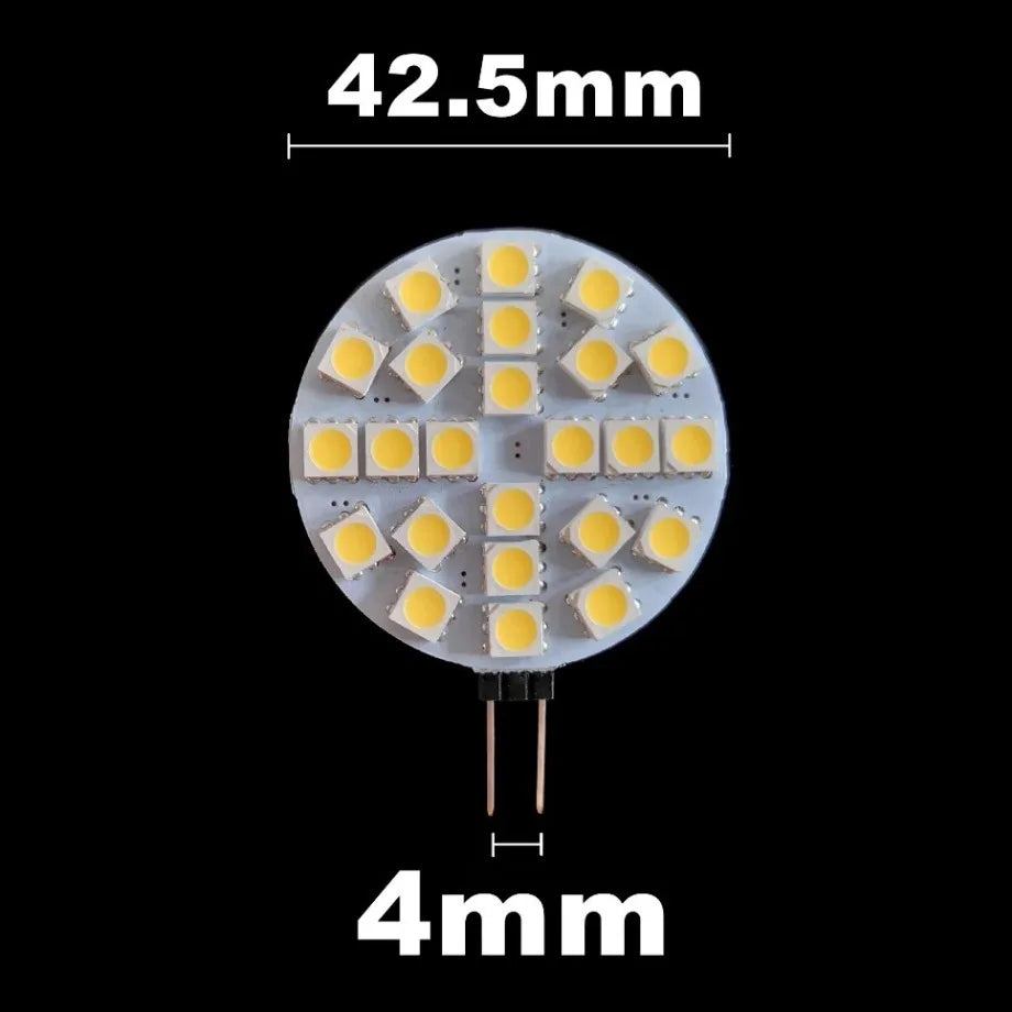 G4 Socket 5050 SMD LED Bulb on DC 12V Replace Halogen Bi-pin Lamp LED Bulb 1.2W 1.8W 2.4W 4.8W Warm White/Cold White Led Lights