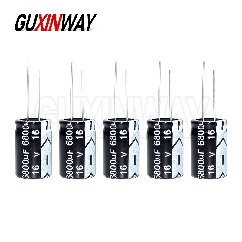 Aluminum Electrolytic Capacitor 10V 16V 25V 35V 50V 63V 2.2 3.3 4.7 10 33 47 100 220 330 470 1000 2200 3300 4700 6800 10000UF