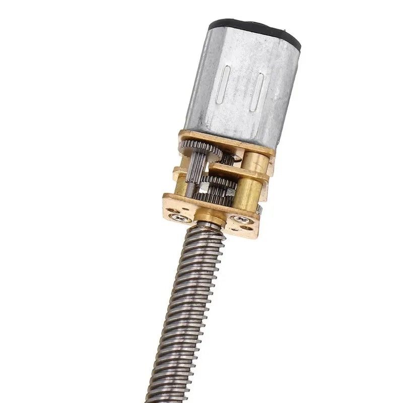 Motor gearbox threaded reduction motor with long output shaft continuous current T5 x 160mm N20 DC gear