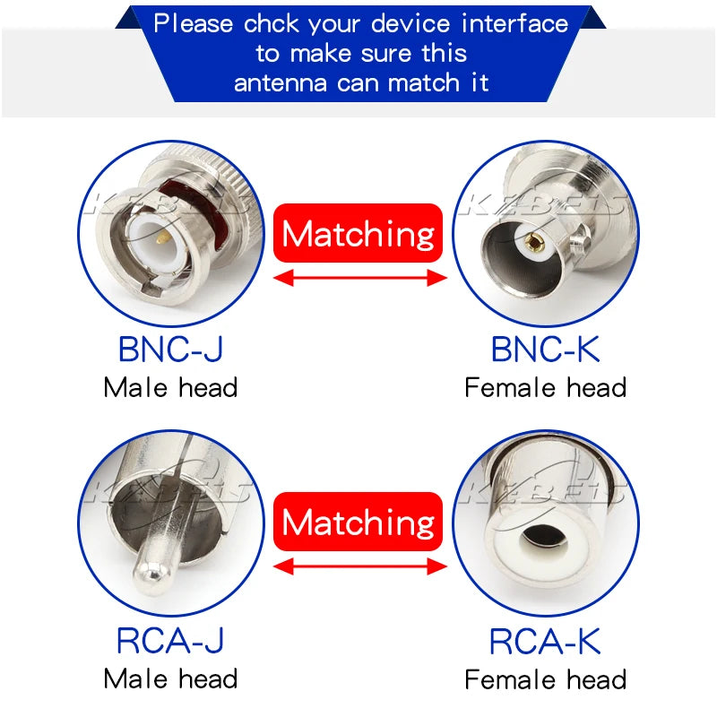 2Pcs BNC to RCA Surveillance Video BNC Female to BNC Male BNC Male to RCA Female Q9 Male to RCA Female Q9 Female to AV Adapter