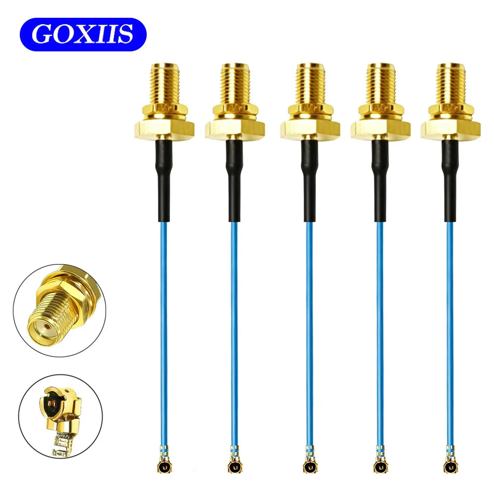 RP SMA Pigtail Cable RG1.17 waterproof Extension wire SMA Female Connector To UFL/U.FL Cable for WiFi Antenna Extension Cable