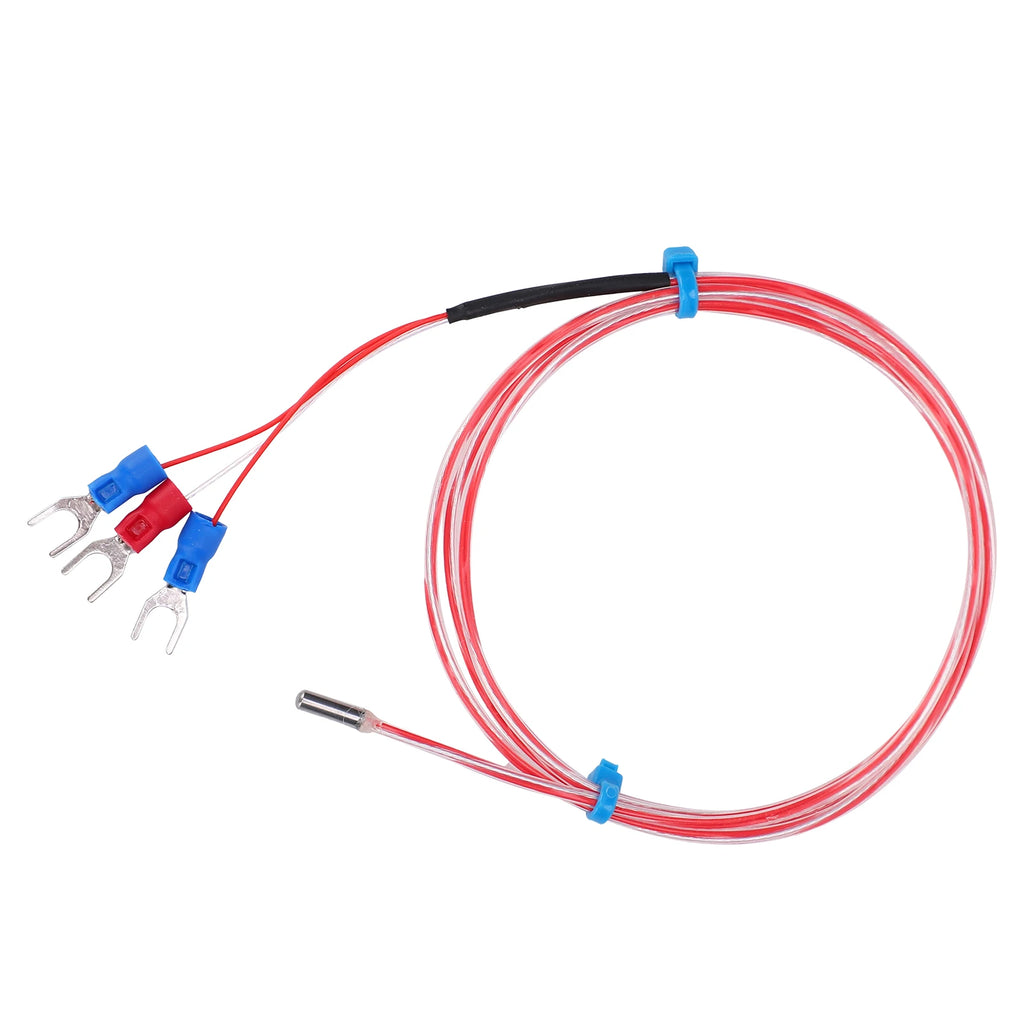 Temperature Sensor Thermistor Waterproof Probe 3 X 20mm Temperature Sensor Probe 50 To +300℃ PT100 Temperature Sensor
