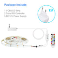 DC12V WS2811 RGBIC COB LED Light Strip Tuya WIFI APP Control For Alexa Google Addressable Flexible LED Light Tape