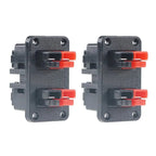 LA-4Pcs 45A 600V Power Plug Cable Connectors For Anderson Plug Connector Fixed Mounting Bracket Panel Power Plug Connector