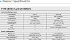 FABISENSE pth-9c NDIR co2 senor Carbon Dioxide Detector with Temperature and Humidity Meter CO2 Beep Alarm Low Battery Reminder
