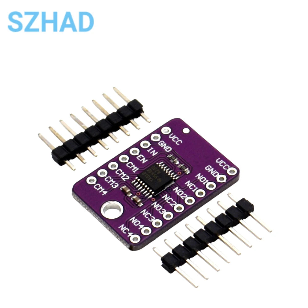 TS3A5018 4-Channel SPDT Analog Switch, 10Ω Low RON, High-Speed CMOS Switch for Signal Routing Multiplexer