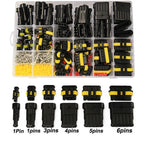 240/352/708/1004pcs boxed car waterproof connector kit male and female pair terminal wire harness plug connector 1-6 holes