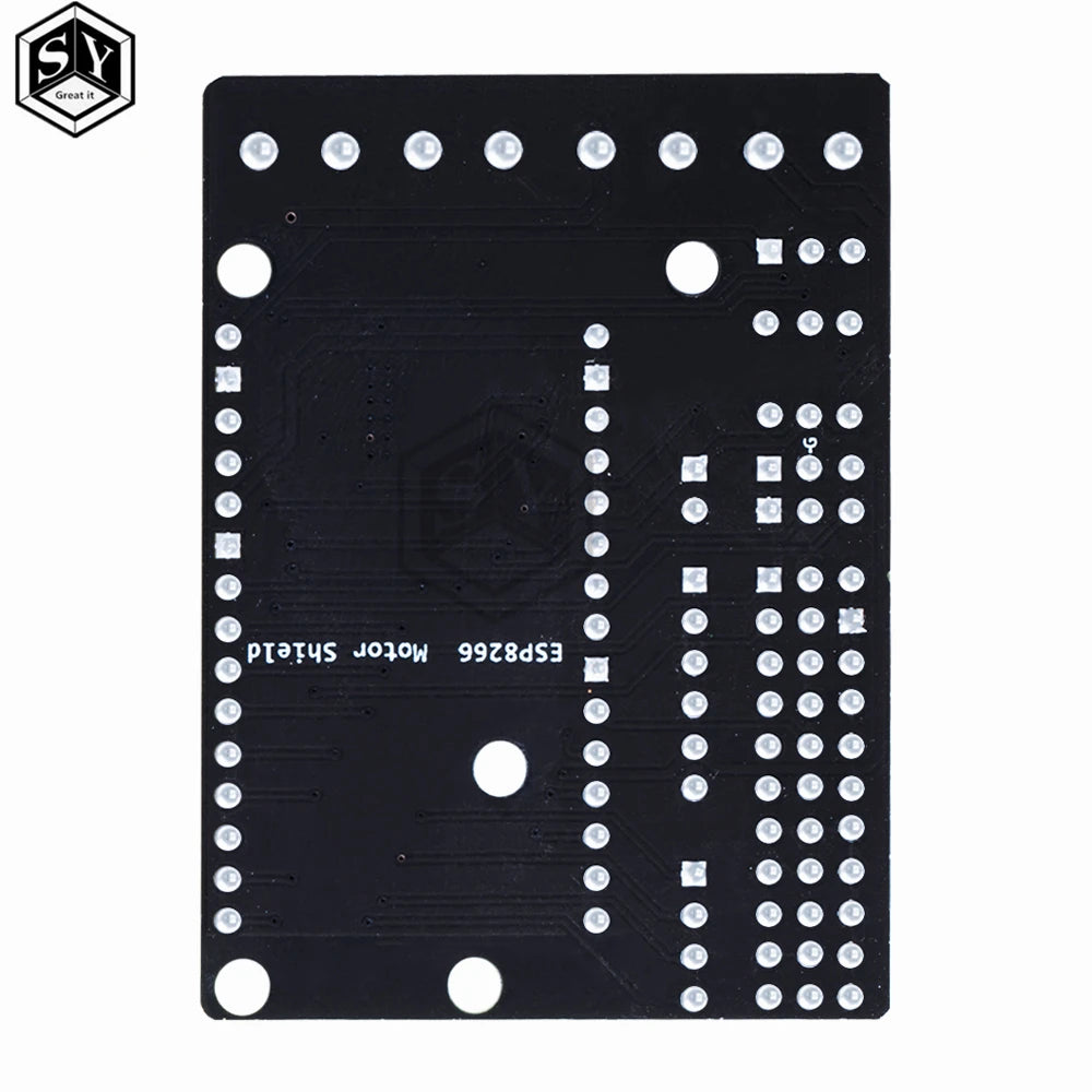 1PCS NodeMCU Motor Shield Board L293D for ESP-12E from ESP8266 esp 12E kit diy rc toy wifi rc smart car remote contro