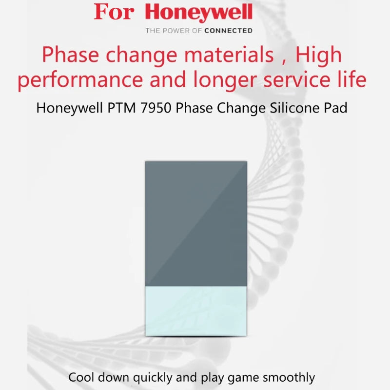 31x50/40x40/40x80/80x80/80x160mm Thermal Conductive Pad Honeywell- PTM7950 Phase Change Silicone Pad Laptop CPU GPU Grease Pad