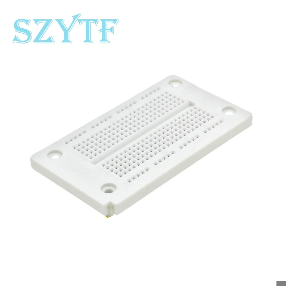 MB-102 MB102 Breadboard 830 Point Solderless PCB Bread Board White/Transparent Test Develop DIY For Arduino