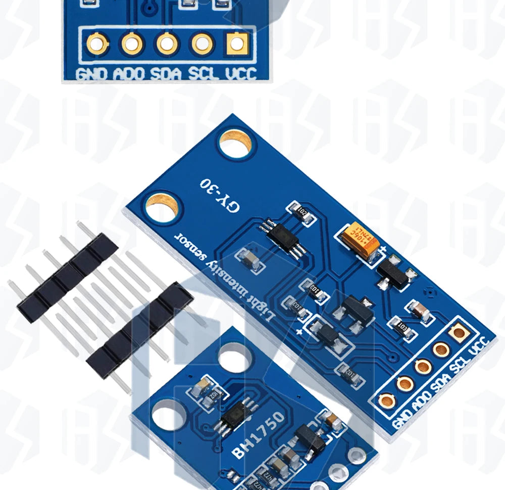 GY - 30 / GY - 302 BH1750 BH1750FVI Light Intensity Illumination Module: 3V - 5V Compatibility for Arduino Projects