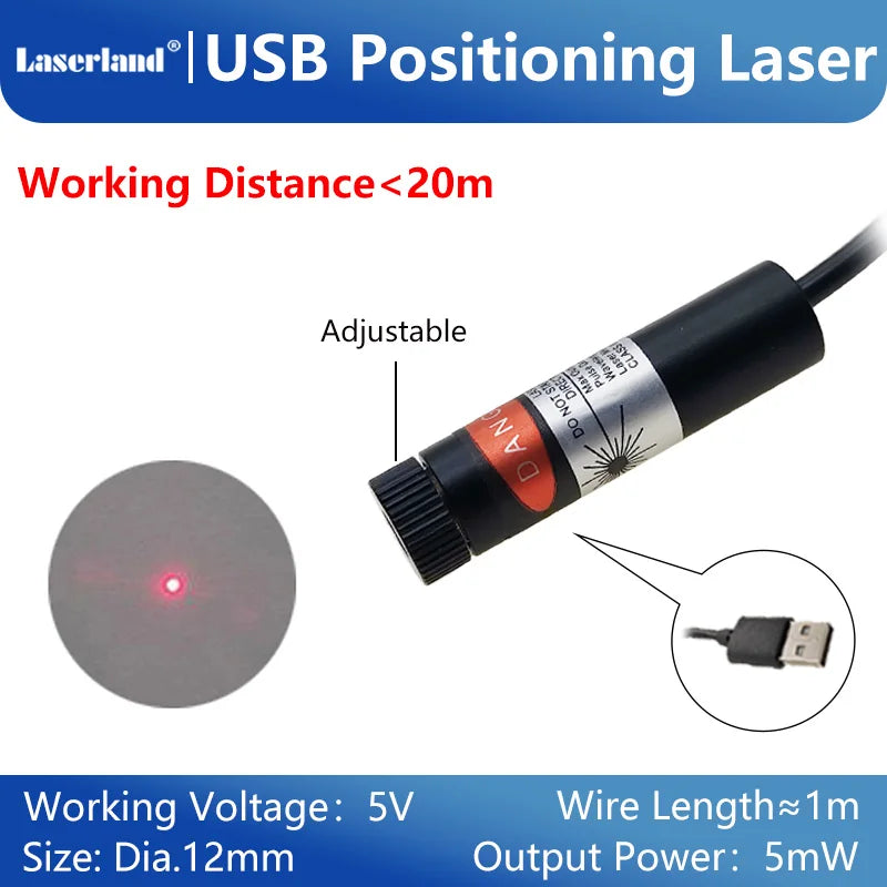Red Green Dot Line Cross Laser Module Laser Head for Quilting Laser Fabric Marking Locator Positioner