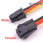 5PCS Molex 3.0MM Terminal Cable 43025 Serie Small 5557/5559 Male Female Air Pair Wiring Computer Connection Wire Harness 22AWG