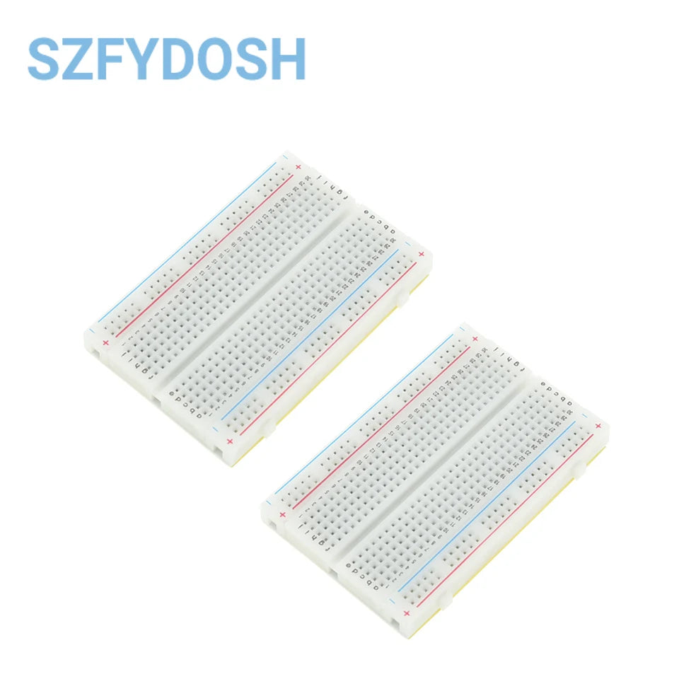 1-10pcs 400 Tie Points Solderless PCB Breadboard Mini Universal Test Protoboard DIY Bread Board for Bus Test Circuit Board
