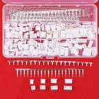 560PCS 2.54mm JST-XH connector kit 2.54mm 2/3/4/5/6 pin housing female and male adapter cable connector plug