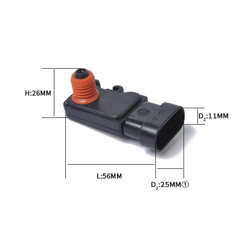 New Manifold Absolute Pressure MAP Sensor 16212460 8162124600 62630045 12575837
