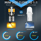 10pcs  W5W Led T10 Canbus Led Bulbs 8Pcs 5730 SMD 168 194 LED Interior Map Dome Lights Auto Clearance Light Parking Signal Lamp